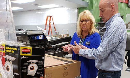 customer-visit-food-lion Customer visit to Food Lion